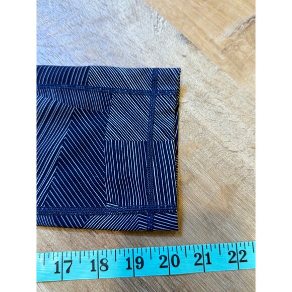 Lululemon Speed Up Crop 21" Etch Hail Midnight Navy Size - Picture 5 of 6